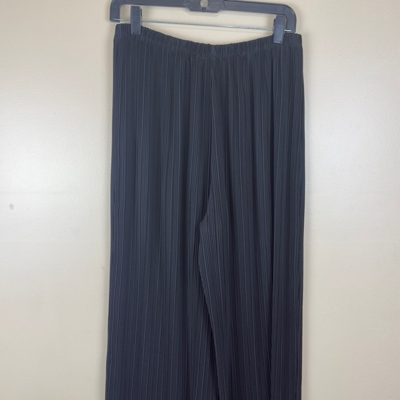 Good American Plisse Wide Leg Trousers Women’s Size 3/4 - Picture 7 of 13